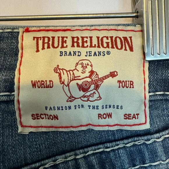 True Religion Jennie Curvy High Rise Super Skinny Jeans W27 Big T Resistence NWT - Picture 6 of 12